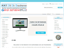 Tablet Screenshot of aliairfreshener.co.uk
